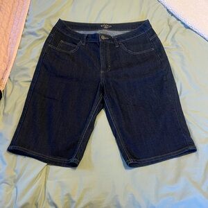Riders by Lee Dark Blue Denim Women's Jean Shorts size 12
